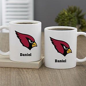 NFL Arizona Cardinals Personalized Coffee Mug 11 Oz.- White