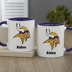 Minnesota Vikings Logo Relief Coffee Mug