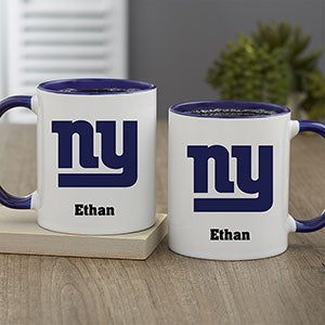 NFL New York Giants Personalized 20oz Black Stainless Steel Tumbler