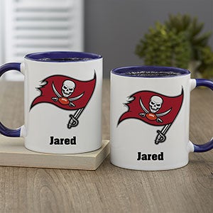 NFL Tampa Bay Buccaneers Personalized Coffee Mug 11oz Blue