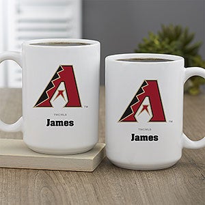 15 Oz Arizona Diamondbacks Custom Baseball Mug Dbacks Mom 