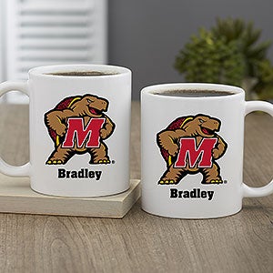 NCAA Maryland Terrapins Personalized Coffee Mug 11oz White