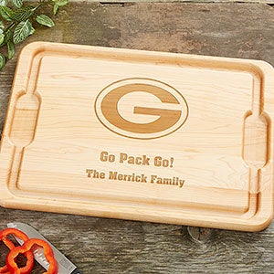 NFL Green Bay Packers Personalized Cutting Board 15x21