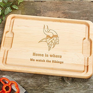 NFL Minnesota Vikings Personalized Cutting Board 15x21