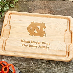 NCAA North Carolina Tar Heels Personalized Cutting Board 15x21