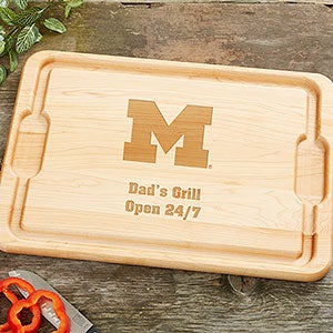 NCAA Michigan Wolverines Personalized Cutting Board 15x21