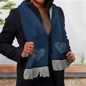 Close To Her Heart Personalized Women's Sherpa Scarf