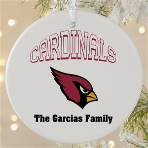 NFL Arizona Cardinals Personalized Ornament - 1 Sided Matte