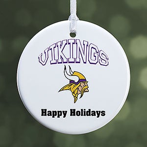 NFL Minnesota Vikings Xmas American US Eagle Personalized Name Ornament -  Binteez