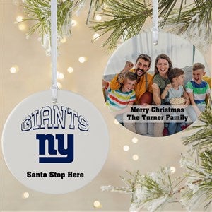 NFL San Francisco 49ers Personalized Photo Ornament - 2 Sided Matte