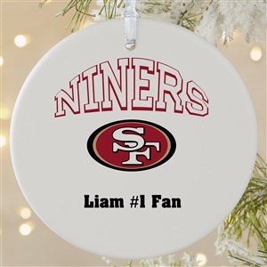 San Francisco 49ers NFL Custom Jersey Ornament - San Francisco