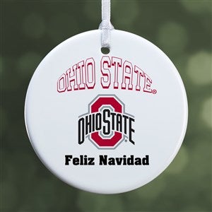 NCAA Ohio State Buckeyes Personalized Ornament - 1 Sided Glossy