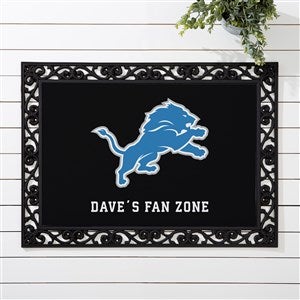 NFL Detroit Lions Personalized Doormat - 18x27