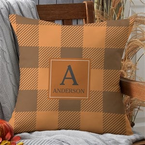 Spellbinding Stripes Personalized Outdoor Throw Pillow - 20x20