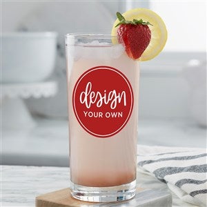 Initial & Name Personalized 15 oz. Tall Drinking Glass