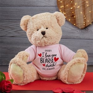 I Love You Beary Much Personalized Teddy Bear