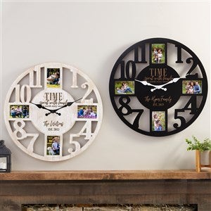 Worth Every Second Personalized Picture Frame Wall Clock - 34373