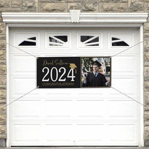 Classic Graduation Personalized Photo Banner - 20x48