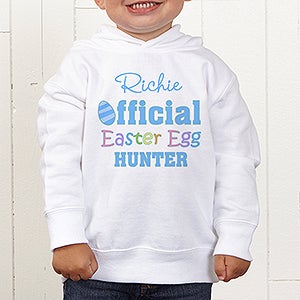 Personalized Hooded Sweatshirt for Easter   Easter Egg Hunter