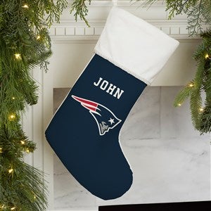 NFL New England Patriots Personalized Christmas Stocking