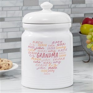 Grateful Heart Personalized Cookie Jar - #34699