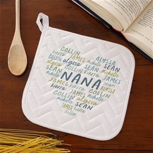 Grateful Heart Personalized Potholder