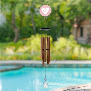 Family Heart Personalized Wind Chimes