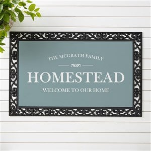 Family Market Personalized Farmhouse Doormat 20x35