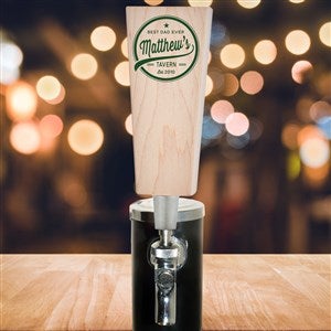 Dad's Brewing Company Personalized Maple Beer Tap Handle