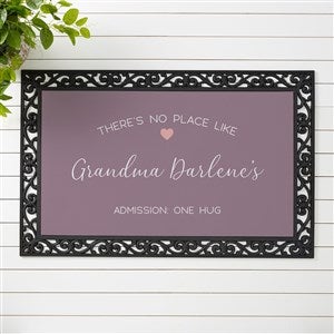 No Place Like Personalized Grandparents Doormat - 20x35