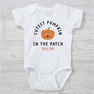 Personalized Baby Clothing - Coolest Pumpkin In The Patch - 35968