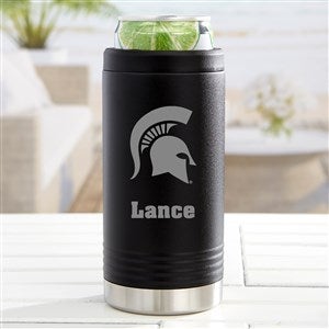 NCAA Michigan State Spartans Personalized Insulated Skinny Can Holder