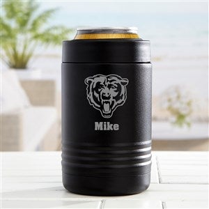 NFL Chicago Bears Personalized Stainless Insulated Beer Can Holder