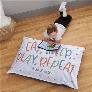 Playroom Quotes Personalized 30x40 Floor Pillow