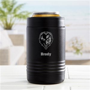 Baltimore Ravens Personalized 30oz. Laser Etched Black Tumbler