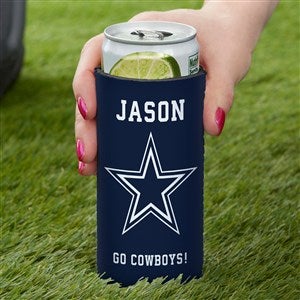 NFL Dallas Cowboys Personalized Slim Can Cooler