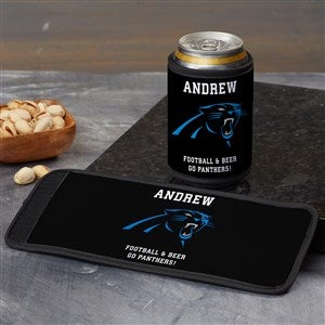 NFL Carolina Panthers Personalized Can & Bottle Wrap