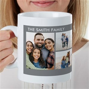 Picture Perfect 6 Photo Personalized 30oz Coffee Mug