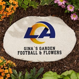 NFL Las Vegas Raiders Personalized Round Garden Stone