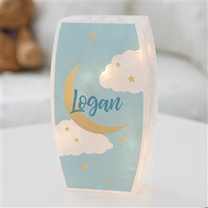 Personalized Personalized Small Frosted Tabletop Light - Beyond The Moon - Small