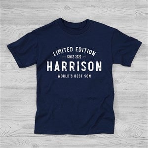 Limited Edition Personalized Hanes Kids T-Shirt - Youth X-Small - Navy