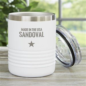 Vacuum Insulated Stainless Steel Tall Mug - 12 Oz. - Personalization  Available