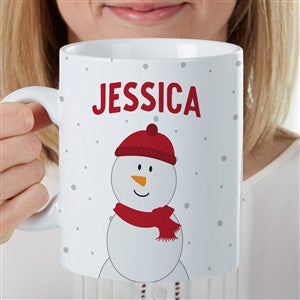 Personalized Christmas Coffee Mug - Santa And Friends