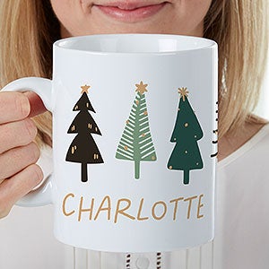 Personalized 30oz. Oversized Coffee Mug - Christmas Aspen