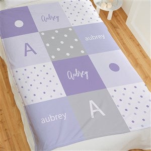 Sweet Baby Personalized 50x60 Plush Fleece Blanket