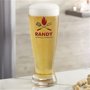 The Grill Personalized Printed 23oz Pilsner Glass