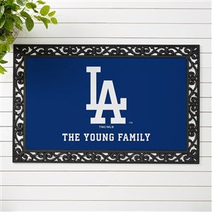 MLB Los Angeles Dodgers Personalized Doormat- 20x35