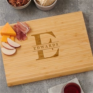 Lavish Last Name Personalized Bamboo Cutting Boards - 37514