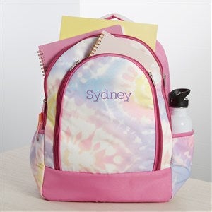 Tie Dye Personalized Backpack