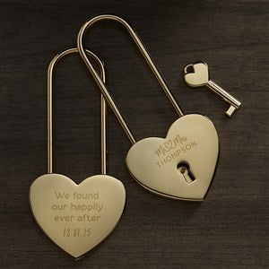 Infinite Love Personalized Love Lock